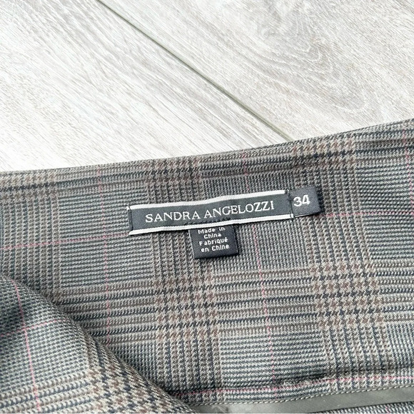 Sandra Angelozzi Pleated Academia Plaid  Skirt - Picture 7 of 9